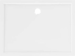 Mexen Flow base de duche retangular slim 90 x 85 cm, branco brilho - 46R108590