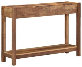 Mesa de Console 107x33x76 cm Madeira Recuperada