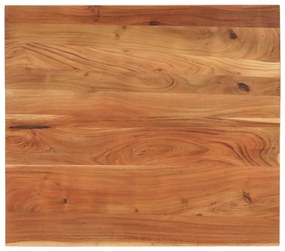 vidaXL Tampo de mesa retangular 100x80x2,5 cm madeira de acácia maciça