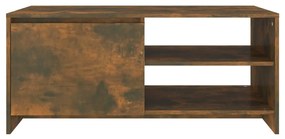 Mesa de centro 102x50x45 cm derivados madeira carvalho fumado