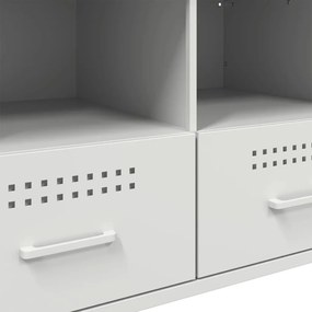 Móvel de TV 68x39x50,5 cm aço branco