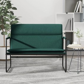 vidaXL Banco 100x64x80 cm tecido cinzento-escuro