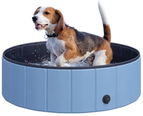 PawHut Piscina Dobrável para Cães Banheira para Animais de Estimação P