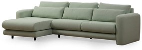 Sofá de Canto Lily – Verde – 290 x 165 cm