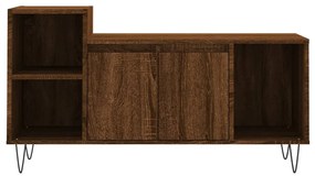 Móvel TV 100x35x55 cm madeira processada cor carvalho castanho