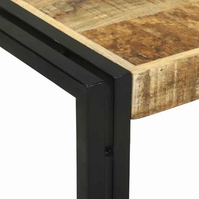 Conjunto de Mesas de Café 2 Peças Madeira de Mangueira Maciça