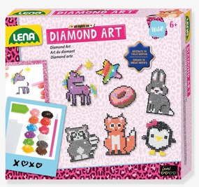 Conjunto de artesanato Diamond Art LENA para crianças multicolor