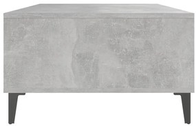 Mesa de centro derivados de madeira cinzento cimento