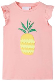 T-shirt de criança rosa 128