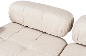 Sofá de Canto Doblo – Castanho Claro – 300x200 cm