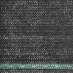Rede de ténis PEAD 1,2x25 m preto