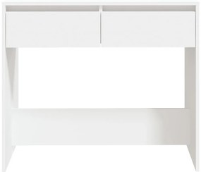 Mesa consola 89x41x76,5 cm derivados de madeira branco