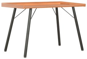 20272 vidaXL Secretária 90x50x79 cm castanho