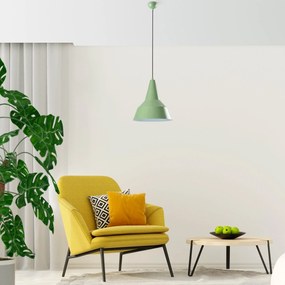 Candeeiro Suspenso Saglam – Mint – Ø30 h:35 cm