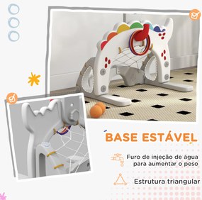 AIYAPLAY Cesta de Basquetebol Infantil 5 em 1 Cesta de Basquetebol par