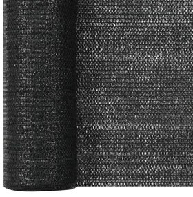 Rede de ocultação para privacidade PEAD 75 g/m² 1,2x10 m preto