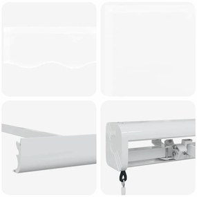 Toldo Retrátil Manual Branco 500x300 cm
