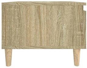 Mesa de apoio 50x46x35 cm derivados de madeira carvalho sonoma