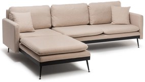 Sofá de Canto Reya – Creme – 245 cm x 180 cm