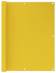 Tela de varanda 120x400 cm PEAD amarelo