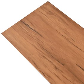 Tábuas soalho não-autoadesivas PVC 5,26 m² 3 mm olmo natureza