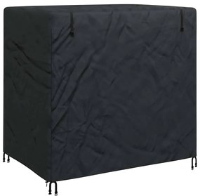 vidaXL Capa para Balanço Liso Preto 125 x 175 x 160 cm tecido