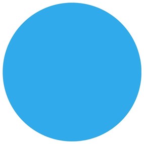Cobertura de piscina redonda 488 cm PE azul