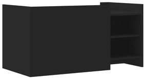 Mesa de centro 100x50x50 cm derivados de madeira preto