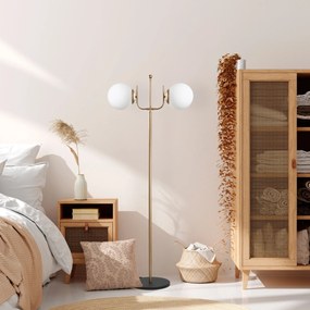 Candeeiro de Pé Antler – Dourado – 62 x 30 x 162 cm