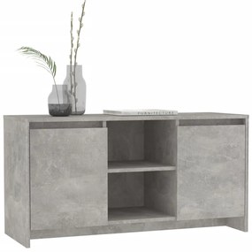 Móvel de TV 102x37,5x52,5 cm derivados de madeira cinza cimento