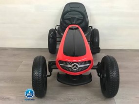 KART A PEDAIS Crianças MERCEDES Vermelho