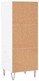 Sapateira 40x36x105 cm derivados de madeira branco brilhante