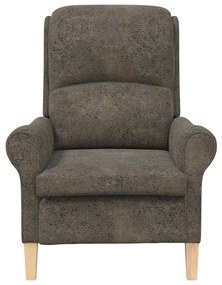 Poltrona Contemporânea Cinzento escuro Standard