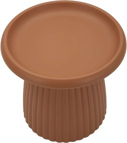 MESA DE APOIO GEAX Ø 50X45 CM VERMELHA