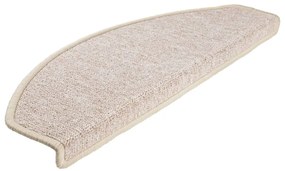 Tapetes de escadas 10 pcs 65x24x4 cm cinza-acastanhado