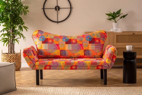Sofá-Cama 2 Lugares Chatto – Multicolor – 150x75x70 cm
