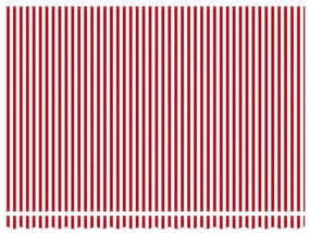 Toldo Retrátil Automático com Faixa LED Vermelho e Branco 450x350 cm