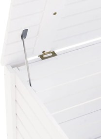 Caixa arrumação c/ tampa RANA 100x49x54 cm pinho maciço branco
