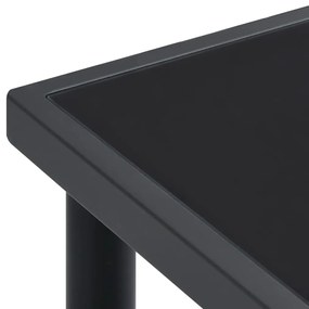 7 pcs conjunto de jantar para exterior aço