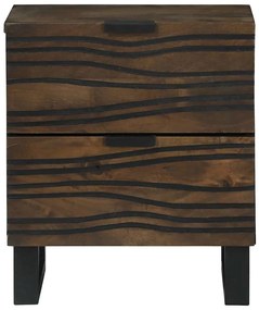 Armários de Canto - Conjunto com 2 Peças, 40x33,5x46 cm, Feitos de Mad