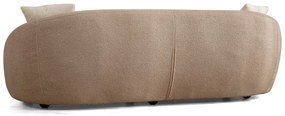 Sofá de 3 Lugares Napoli – Cappuccino – 230x75x94 cm