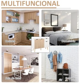 Aparador Ajna de 90 cm - Design Nórdico