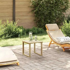 vidaXL Mesa de Chaise Longue 40x40x36 cm em Madeira de Pinus Tratada