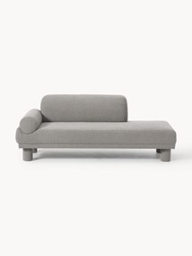 Chaise longue em bouclé Lilo