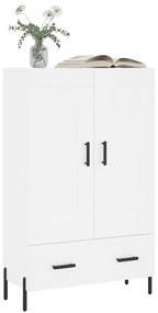 Aparador alto 69,5x31x115 cm derivados de madeira branco