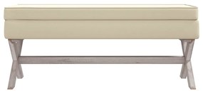 Banco de arrumação 110x45x49 cm linho