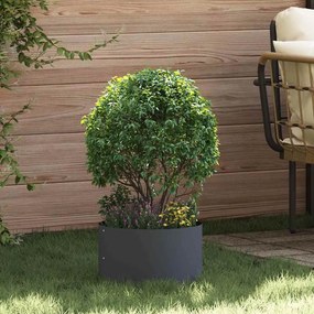 vidaXL Vaso de Jardim Antracite 30x30x20 cm em Aço