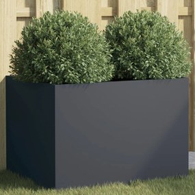 Vaso/floreira 62x47x46 cm aço antracite