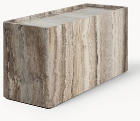 Mesa de apoio em travertino Pietra