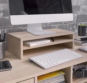 Suporte de Monitor Abby – 46x13 cm – Carvalho Sonoma Mate